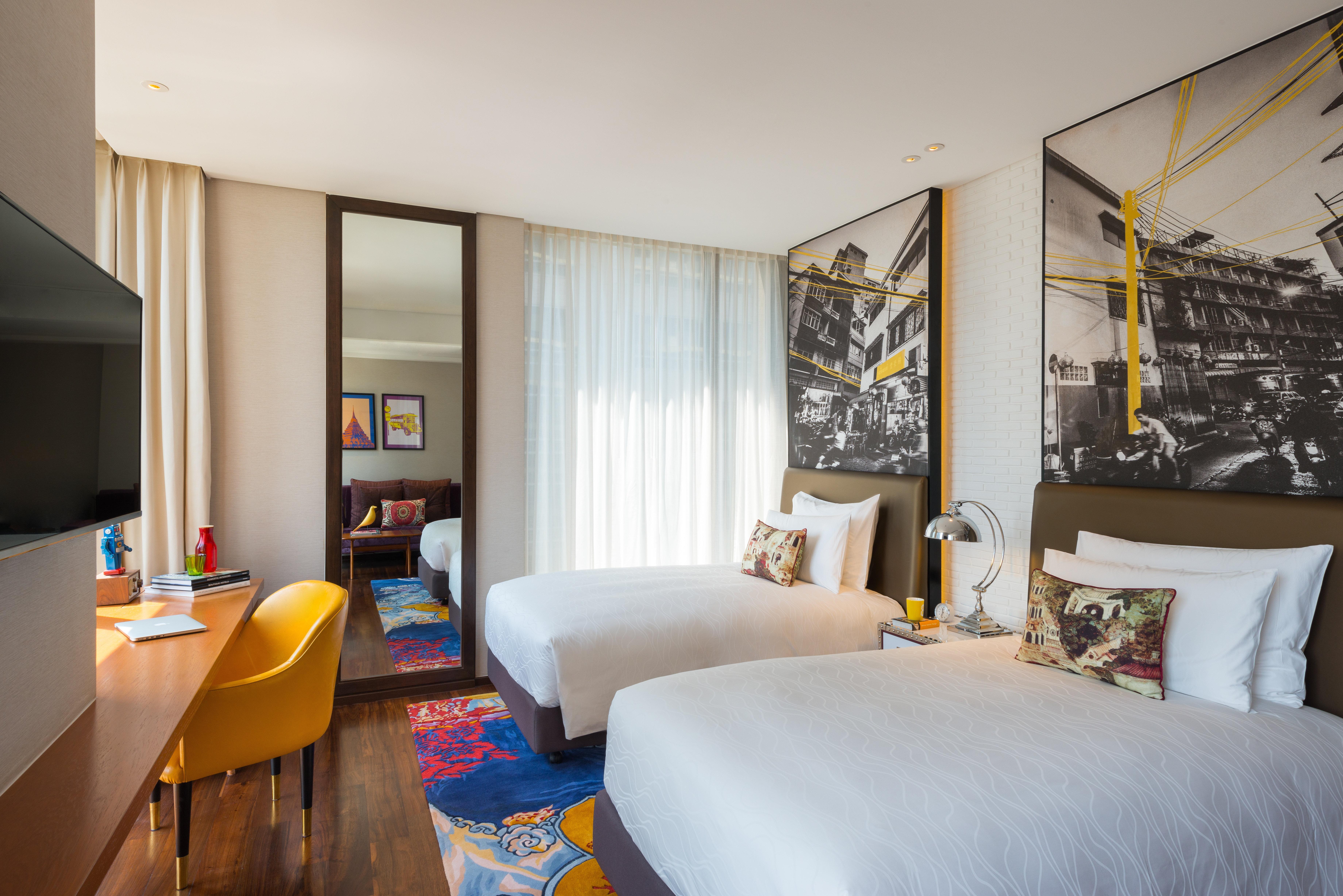 Hotel Indigo Bangkok Wireless Road By Ihg Zewnętrze zdjęcie Deluxe Room
