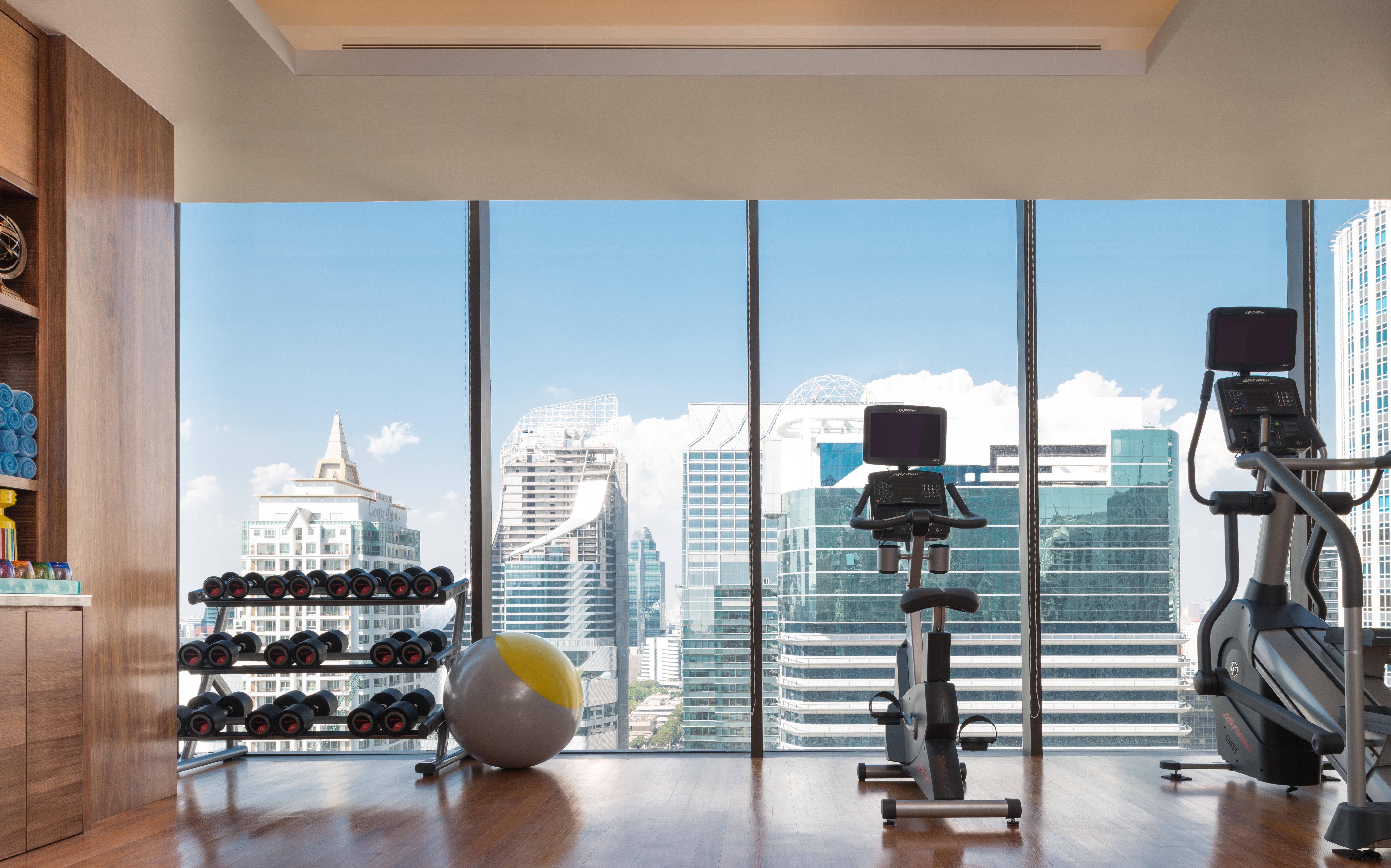 Hotel Indigo Bangkok Wireless Road By Ihg Zewnętrze zdjęcie Fitness Center