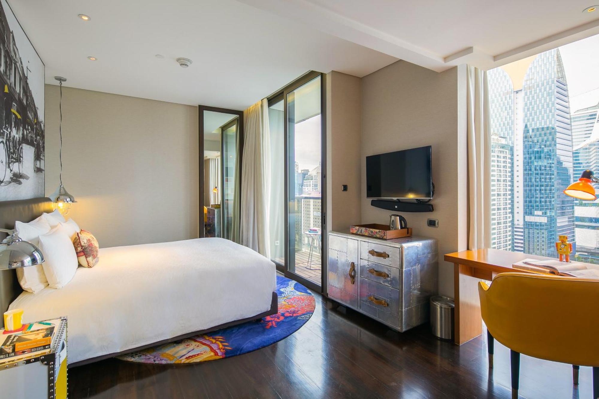 Hotel Indigo Bangkok Wireless Road By Ihg Zewnętrze zdjęcie Deluxe Room